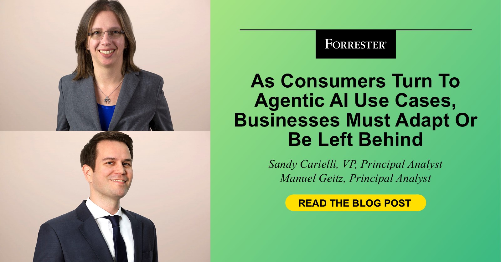 As Consumers Turn To Agentic AI Use Cases, Businesses Must Adapt Or Be Left Behind